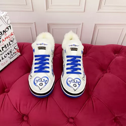 Cheap Dolce &amp; Gabbana D&amp;G Casual Shoes For Women #1381549 Replica Wholesale [$125.00 USD] [ITEM#1381549] on Replica Dolce &amp; Gabbana D&amp;G Casual Shoes
