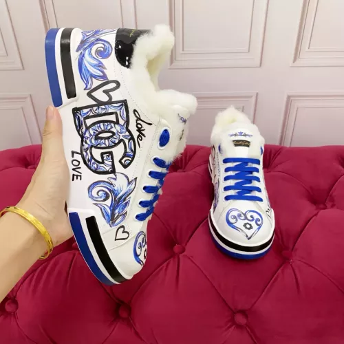 Cheap Dolce &amp; Gabbana D&amp;G Casual Shoes For Women #1381549 Replica Wholesale [$125.00 USD] [ITEM#1381549] on Replica Dolce &amp; Gabbana D&amp;G Casual Shoes