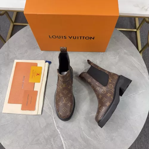 Cheap Louis Vuitton Boots For Women #1381550 Replica Wholesale [$115.00 USD] [ITEM#1381550] on Replica Louis Vuitton Boots
