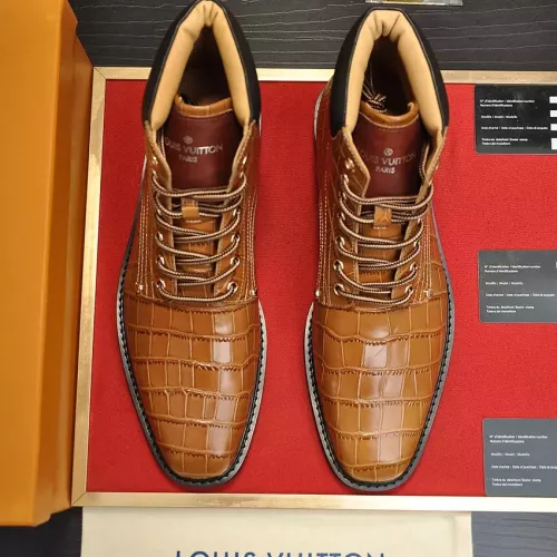 Cheap Louis Vuitton Boots For Men #1381561 Replica Wholesale [$115.00 USD] [ITEM#1381561] on Replica Louis Vuitton Boots