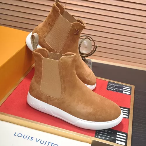 Cheap Louis Vuitton Boots For Men #1381568 Replica Wholesale [$130.00 USD] [ITEM#1381568] on Replica Louis Vuitton Boots