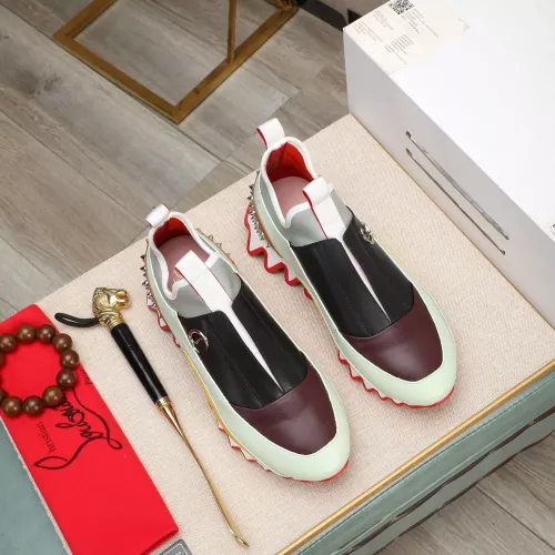 Cheap Christian Louboutin Casual Shoes For Men #1381613 Replica Wholesale [$125.00 USD] [ITEM#1381613] on Replica Christian Louboutin Casual Shoes