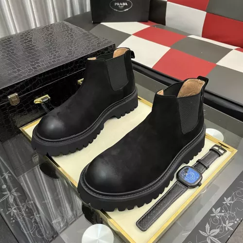 Cheap Prada Boots For Men #1381659 Replica Wholesale [$102.00 USD] [ITEM#1381659] on Replica Prada Boots