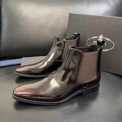 Cheap Prada Boots For Men #1381662 Replica Wholesale [$150.00 USD] [ITEM#1381662] on Replica Prada Boots
