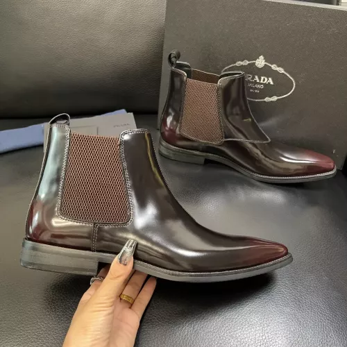 Cheap Prada Boots For Men #1381662 Replica Wholesale [$150.00 USD] [ITEM#1381662] on Replica Prada Boots