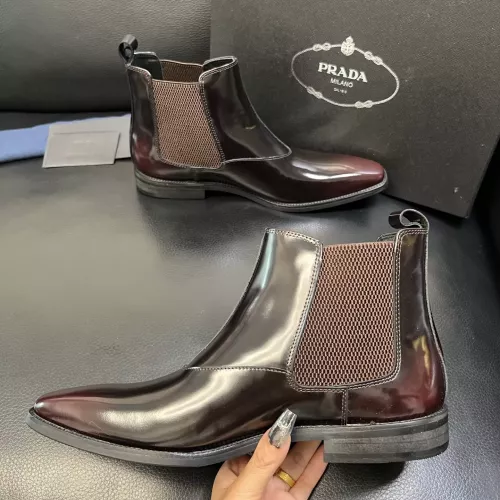 Cheap Prada Boots For Men #1381662 Replica Wholesale [$150.00 USD] [ITEM#1381662] on Replica Prada Boots