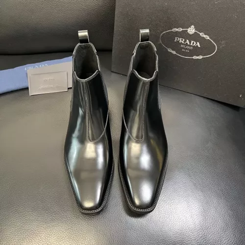 Cheap Prada Boots For Men #1381663 Replica Wholesale [$150.00 USD] [ITEM#1381663] on Replica Prada Boots