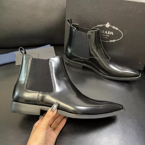 Cheap Prada Boots For Men #1381663 Replica Wholesale [$150.00 USD] [ITEM#1381663] on Replica Prada Boots
