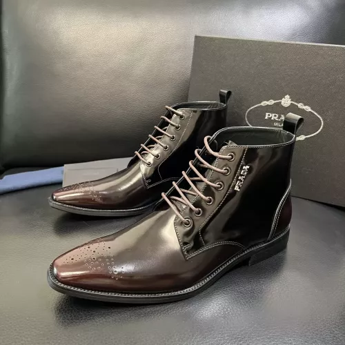 Cheap Prada Boots For Men #1381664 Replica Wholesale [$150.00 USD] [ITEM#1381664] on Replica Prada Boots