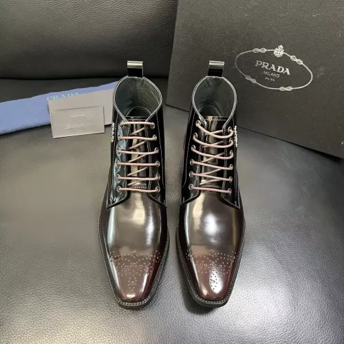Cheap Prada Boots For Men #1381664 Replica Wholesale [$150.00 USD] [ITEM#1381664] on Replica Prada Boots