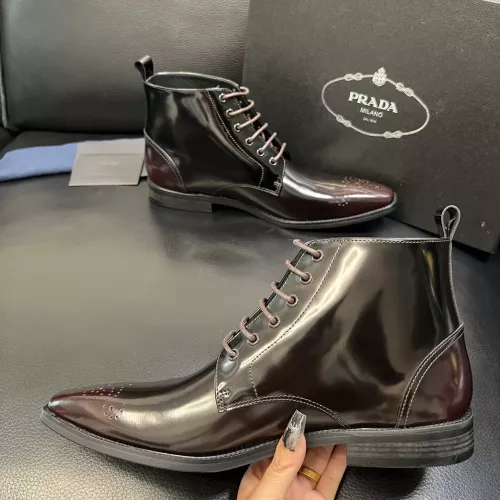 Cheap Prada Boots For Men #1381664 Replica Wholesale [$150.00 USD] [ITEM#1381664] on Replica Prada Boots