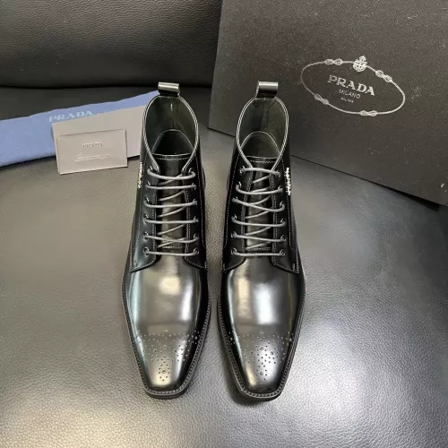 Cheap Prada Boots For Men #1381665 Replica Wholesale [$150.00 USD] [ITEM#1381665] on Replica Prada Boots