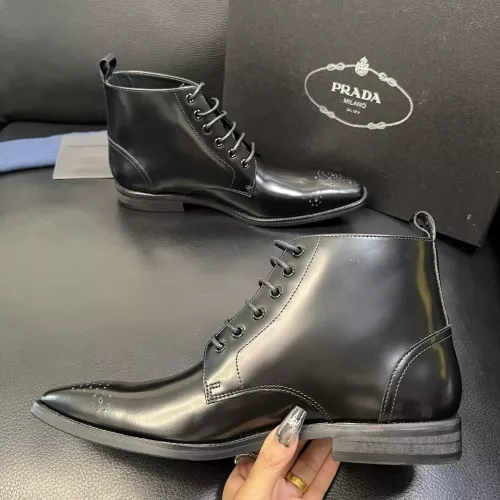 Cheap Prada Boots For Men #1381665 Replica Wholesale [$150.00 USD] [ITEM#1381665] on Replica Prada Boots