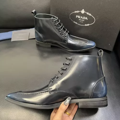 Cheap Prada Boots For Men #1381666 Replica Wholesale [$150.00 USD] [ITEM#1381666] on Replica Prada Boots