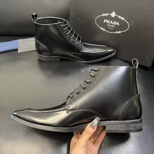 Cheap Prada Boots For Men #1381667 Replica Wholesale [$150.00 USD] [ITEM#1381667] on Replica Prada Boots