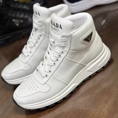 Prada High Top Shoes For Men #1381672