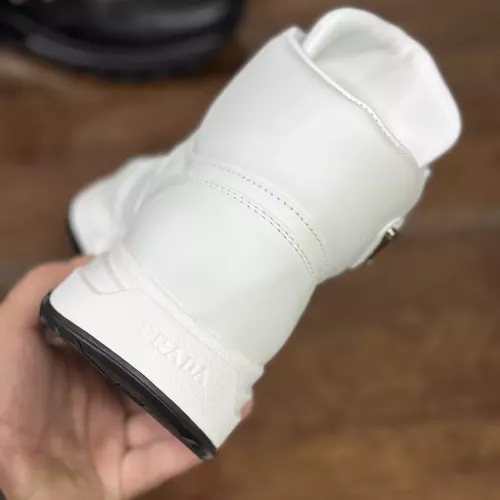 Cheap Prada High Top Shoes For Men #1381672 Replica Wholesale [$100.00 USD] [ITEM#1381672] on Replica Prada High Top Shoes