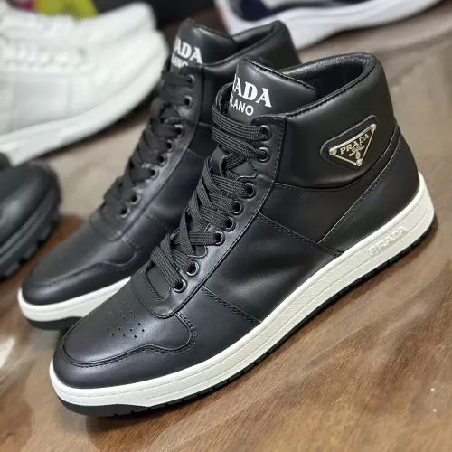 Prada High Top Shoes For Men #1381673