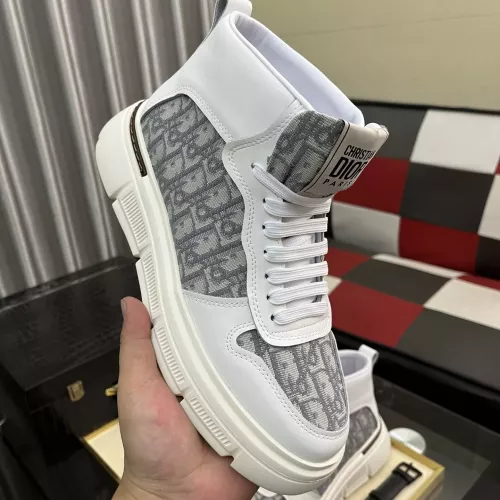 Cheap Christian Dior High Top Shoes For Men #1381684 Replica Wholesale [$82.00 USD] [ITEM#1381684] on Replica Christian Dior High Top Shoes