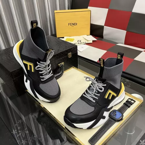 Cheap Fendi Fashion Boots For Men #1381806 Replica Wholesale [$102.00 USD] [ITEM#1381806] on Replica Fendi Fashion Boots