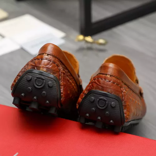 Cheap Salvatore Ferragamo Leather Shoes For Men #1381825 Replica Wholesale [$80.00 USD] [ITEM#1381825] on Replica Salvatore Ferragamo Leather Shoes