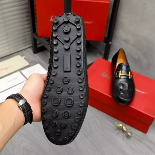 Cheap Salvatore Ferragamo Leather Shoes For Men #1381826 Replica Wholesale [$80.00 USD] [ITEM#1381826] on Replica Salvatore Ferragamo Leather Shoes
