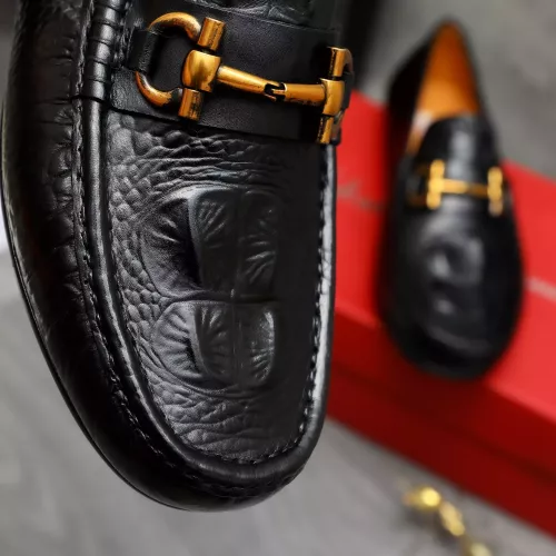 Cheap Salvatore Ferragamo Leather Shoes For Men #1381826 Replica Wholesale [$80.00 USD] [ITEM#1381826] on Replica Salvatore Ferragamo Leather Shoes