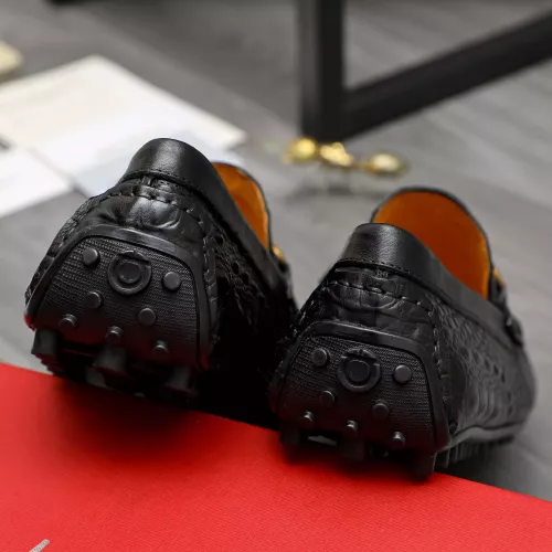 Cheap Salvatore Ferragamo Leather Shoes For Men #1381826 Replica Wholesale [$80.00 USD] [ITEM#1381826] on Replica Salvatore Ferragamo Leather Shoes