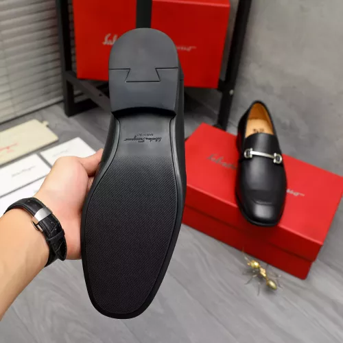 Cheap Salvatore Ferragamo Leather Shoes For Men #1381829 Replica Wholesale [$88.00 USD] [ITEM#1381829] on Replica Salvatore Ferragamo Leather Shoes