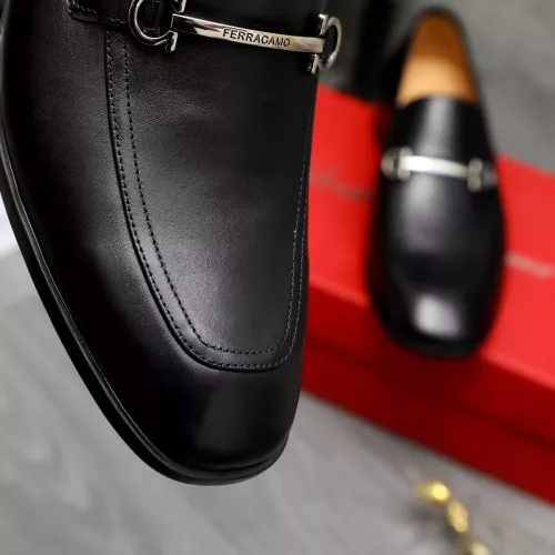 Cheap Salvatore Ferragamo Leather Shoes For Men #1381830 Replica Wholesale [$88.00 USD] [ITEM#1381830] on Replica Salvatore Ferragamo Leather Shoes