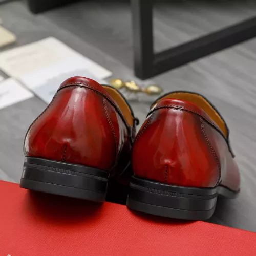Cheap Salvatore Ferragamo Leather Shoes For Men #1381831 Replica Wholesale [$88.00 USD] [ITEM#1381831] on Replica Salvatore Ferragamo Leather Shoes