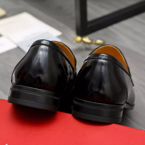 Cheap Salvatore Ferragamo Leather Shoes For Men #1381832 Replica Wholesale [$88.00 USD] [ITEM#1381832] on Replica Salvatore Ferragamo Leather Shoes