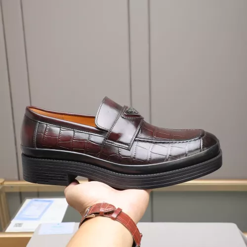 Cheap Prada Leather Shoes For Men #1381838 Replica Wholesale [$100.00 USD] [ITEM#1381838] on Replica Prada Leather Shoes