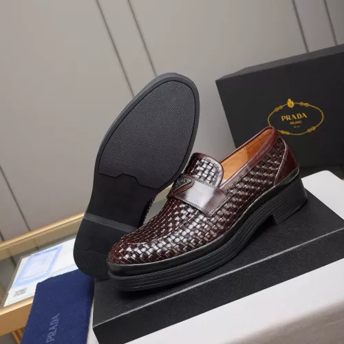 Cheap Prada Leather Shoes For Men #1381840 Replica Wholesale [$115.00 USD] [ITEM#1381840] on Replica Prada Leather Shoes