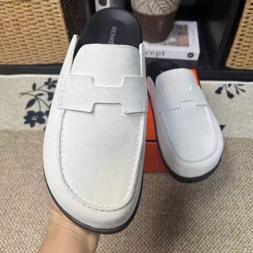 Cheap Hermes Slippers For Men #1381871 Replica Wholesale [$82.00 USD] [ITEM#1381871] on Replica Hermes Slippers