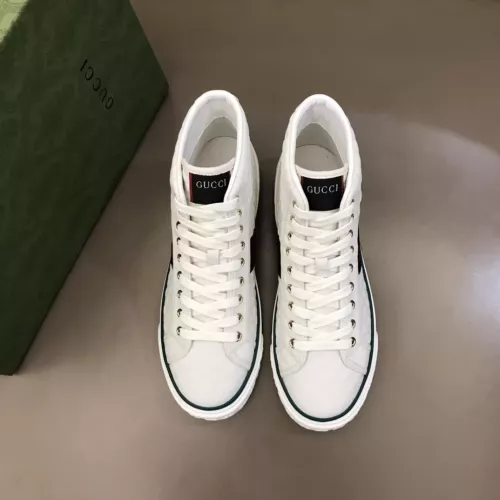 Cheap Gucci High Tops Shoes For Women #1381884 Replica Wholesale [$88.00 USD] [ITEM#1381884] on Replica Gucci High Tops Shoes