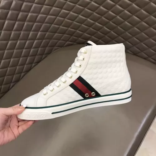 Cheap Gucci High Tops Shoes For Women #1381884 Replica Wholesale [$88.00 USD] [ITEM#1381884] on Replica Gucci High Tops Shoes