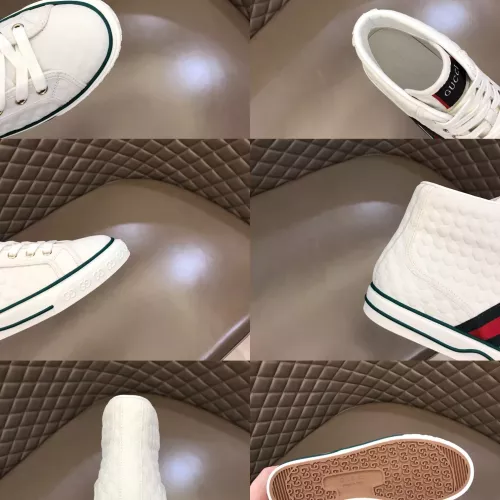 Cheap Gucci High Tops Shoes For Women #1381884 Replica Wholesale [$88.00 USD] [ITEM#1381884] on Replica Gucci High Tops Shoes
