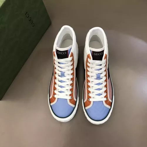 Cheap Gucci High Tops Shoes For Women #1381886 Replica Wholesale [$88.00 USD] [ITEM#1381886] on Replica Gucci High Tops Shoes