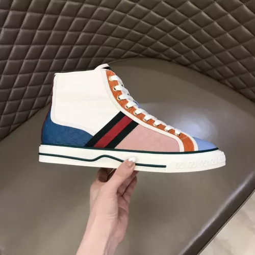 Cheap Gucci High Tops Shoes For Women #1381886 Replica Wholesale [$88.00 USD] [ITEM#1381886] on Replica Gucci High Tops Shoes