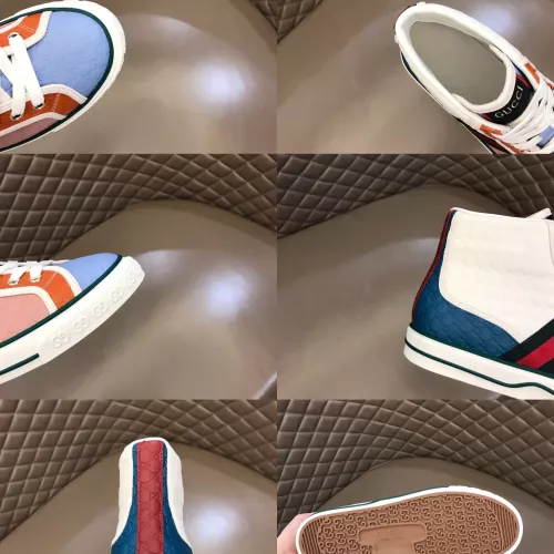 Cheap Gucci High Tops Shoes For Women #1381886 Replica Wholesale [$88.00 USD] [ITEM#1381886] on Replica Gucci High Tops Shoes