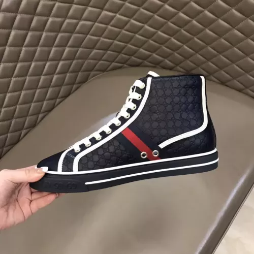 Cheap Gucci High Tops Shoes For Women #1381888 Replica Wholesale [$88.00 USD] [ITEM#1381888] on Replica Gucci High Tops Shoes