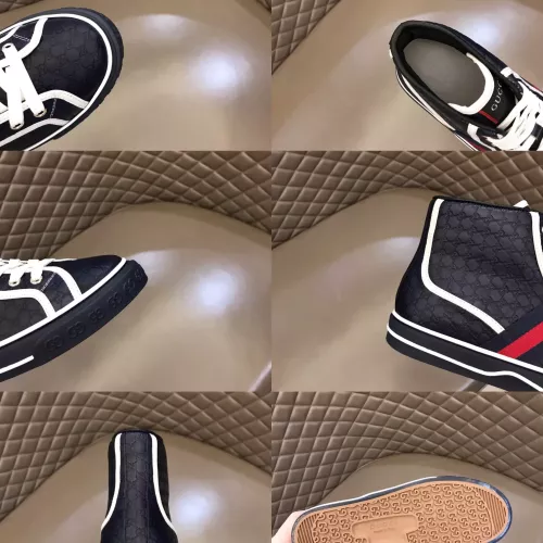 Cheap Gucci High Tops Shoes For Women #1381888 Replica Wholesale [$88.00 USD] [ITEM#1381888] on Replica Gucci High Tops Shoes