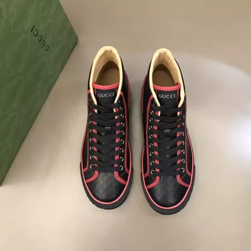 Cheap Gucci High Tops Shoes For Women #1381890 Replica Wholesale [$88.00 USD] [ITEM#1381890] on Replica Gucci High Tops Shoes