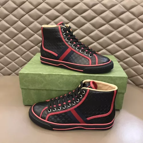 Cheap Gucci High Tops Shoes For Women #1381890 Replica Wholesale [$88.00 USD] [ITEM#1381890] on Replica Gucci High Tops Shoes