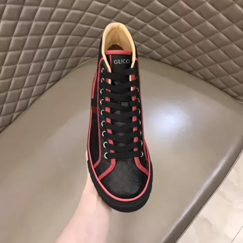Cheap Gucci High Tops Shoes For Women #1381890 Replica Wholesale [$88.00 USD] [ITEM#1381890] on Replica Gucci High Tops Shoes