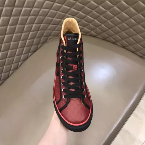 Cheap Gucci High Tops Shoes For Women #1381892 Replica Wholesale [$88.00 USD] [ITEM#1381892] on Replica Gucci High Tops Shoes