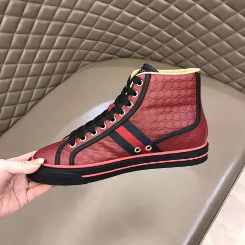 Cheap Gucci High Tops Shoes For Women #1381892 Replica Wholesale [$88.00 USD] [ITEM#1381892] on Replica Gucci High Tops Shoes