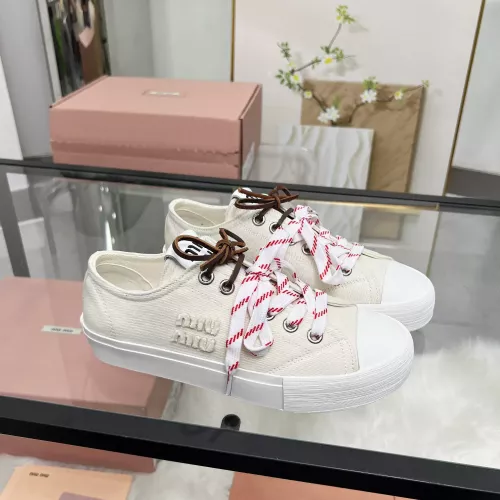 Cheap MIU MIU Casual Shoes For Women #1381908 Replica Wholesale [$88.00 USD] [ITEM#1381908] on Replica MIU MIU Casual Shoes