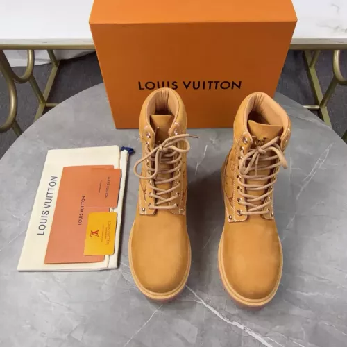 Cheap Louis Vuitton Boots For Women #1381911 Replica Wholesale [$128.00 USD] [ITEM#1381911] on Replica Louis Vuitton Boots